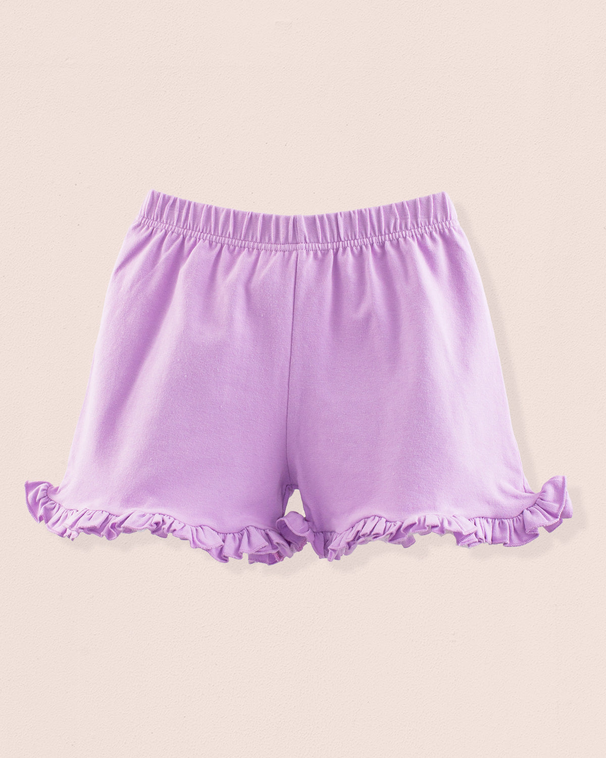 Italian Summer Shorts Lavender Cotton - Jersey