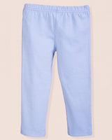 Italian Summer Legging Light Blue Cotton