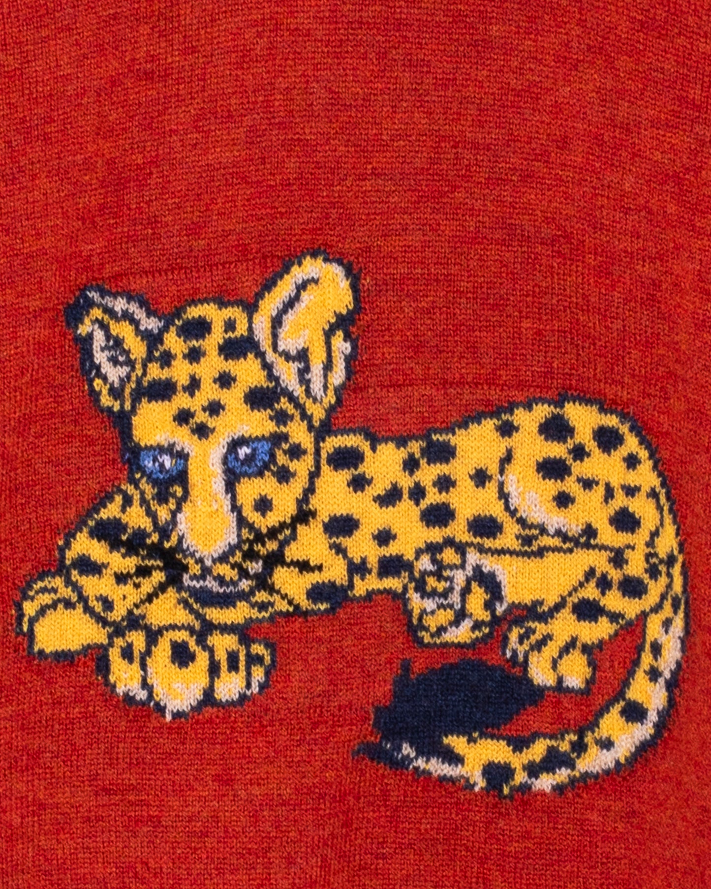 Leopard Maple Sweater - Sweater