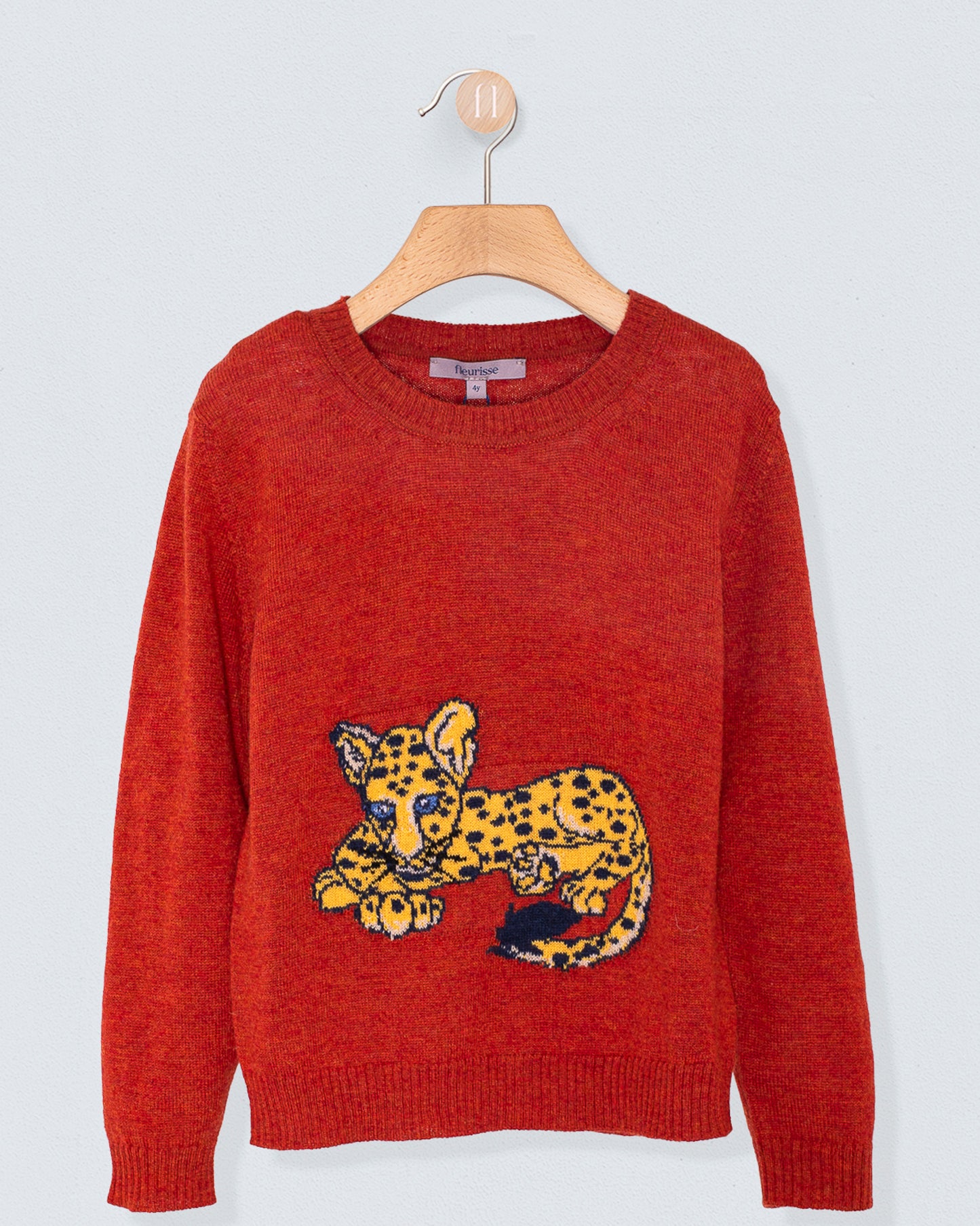 Leopard Maple Sweater - Sweater