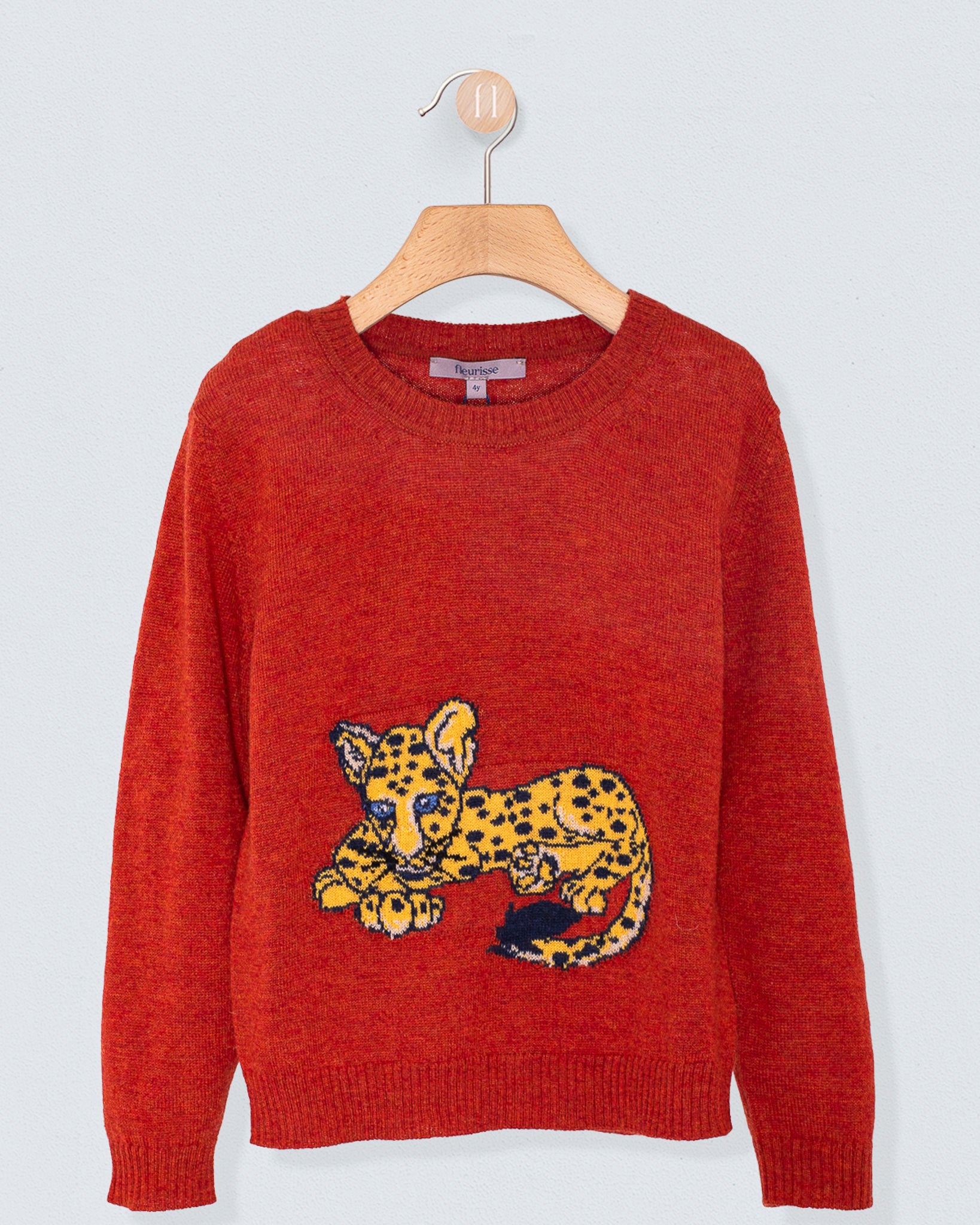 Leopard Maple Sweater - Sweater
