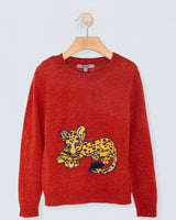 Leopard Maple Sweater
