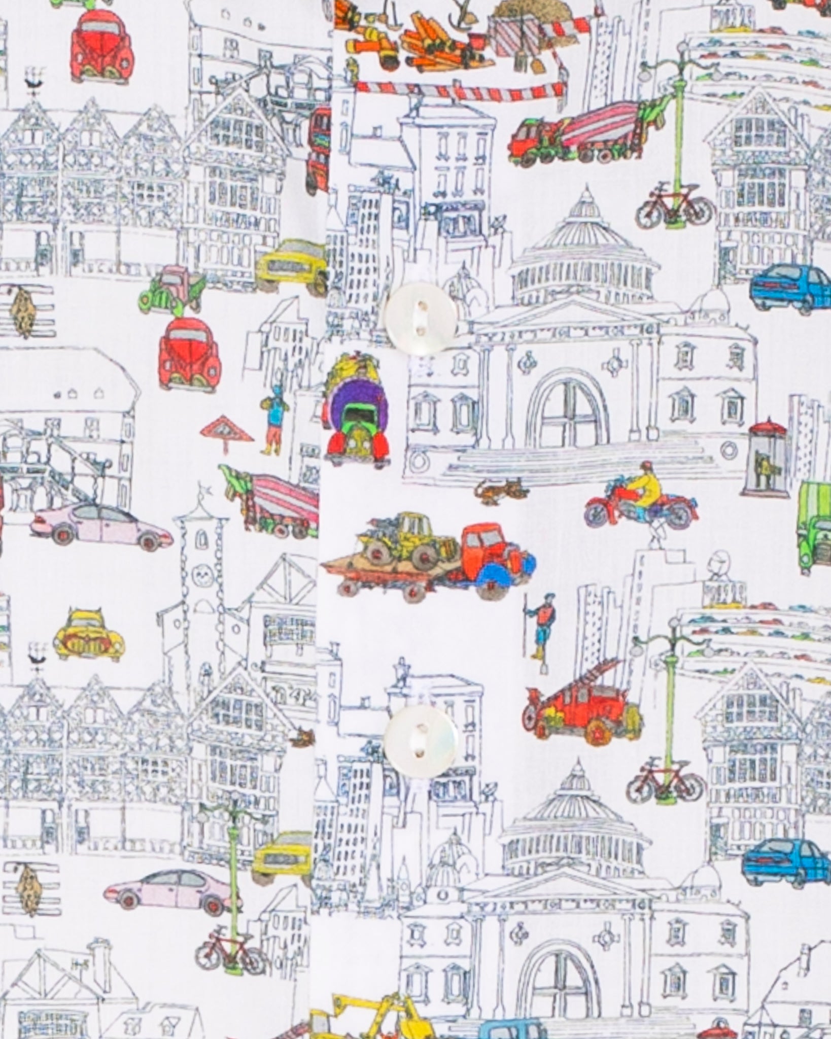 Louis Organic Liberty Construction Onesie Shirt - Shirt