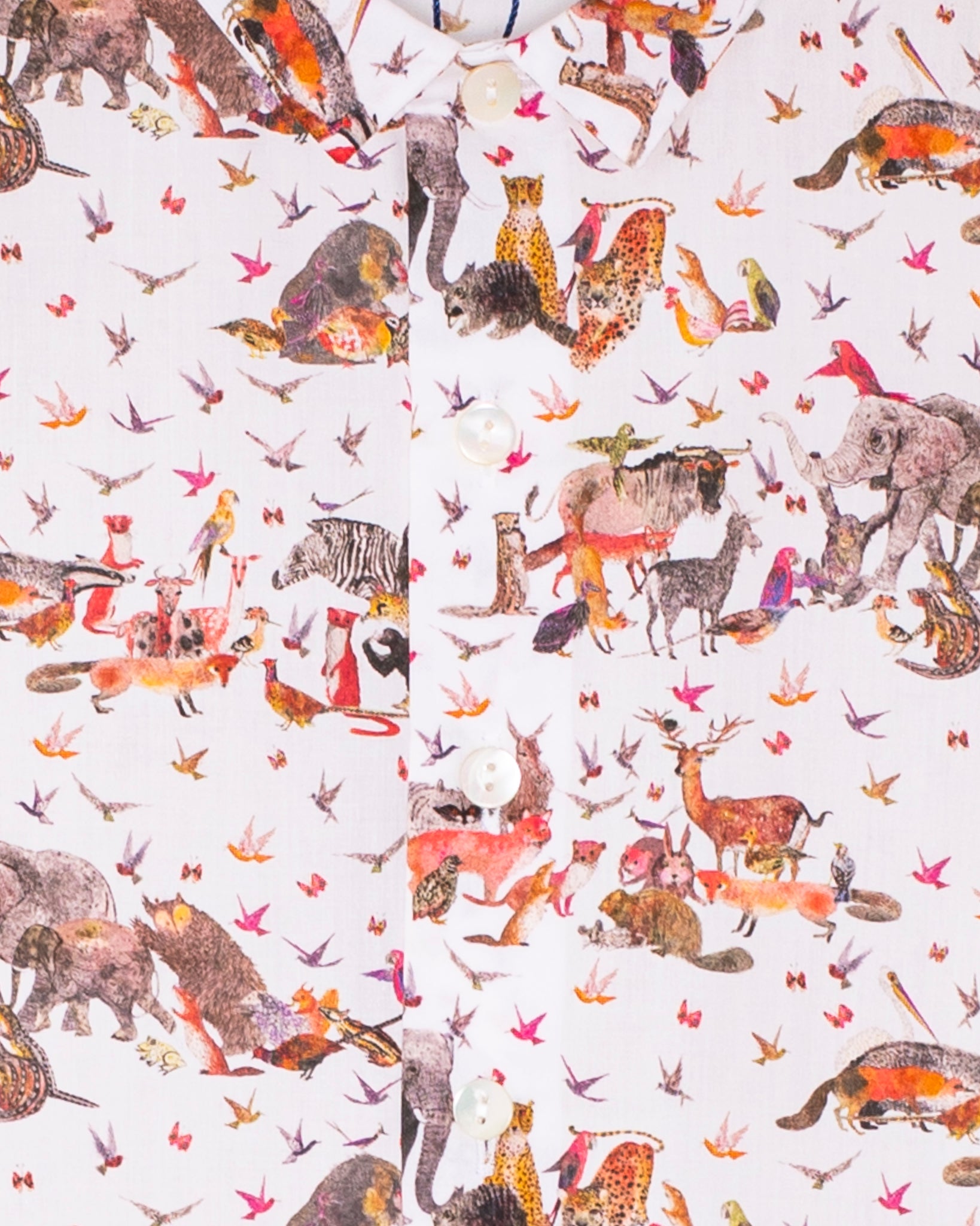 Louis Organic Liberty Jungle Automne Onesie Shirt - Shirt