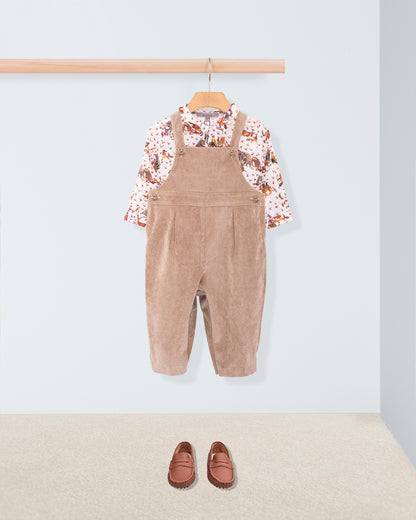 Louis Organic Liberty Jungle Automne Onesie Shirt - Shirt