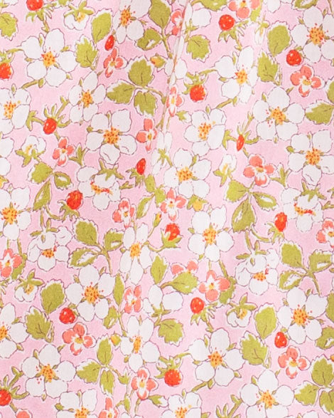 Charm Liberty Strawberry Field Pink Overall - Romper