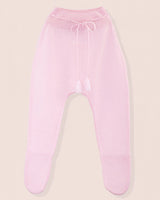 Luna Pink Knit Footed Legging