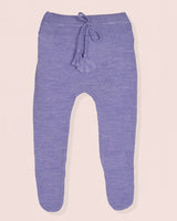 Luna Lavender Knit Footed Legging