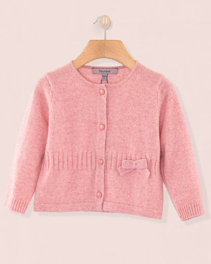 Madeleine Rose Cashmere Cardigan - Cardigan