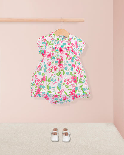 Baby Madeline Palm Beach Floral Set - Baby Dress