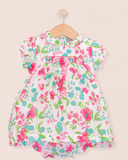 Baby Madeline Palm Beach Floral Set - Baby Dress