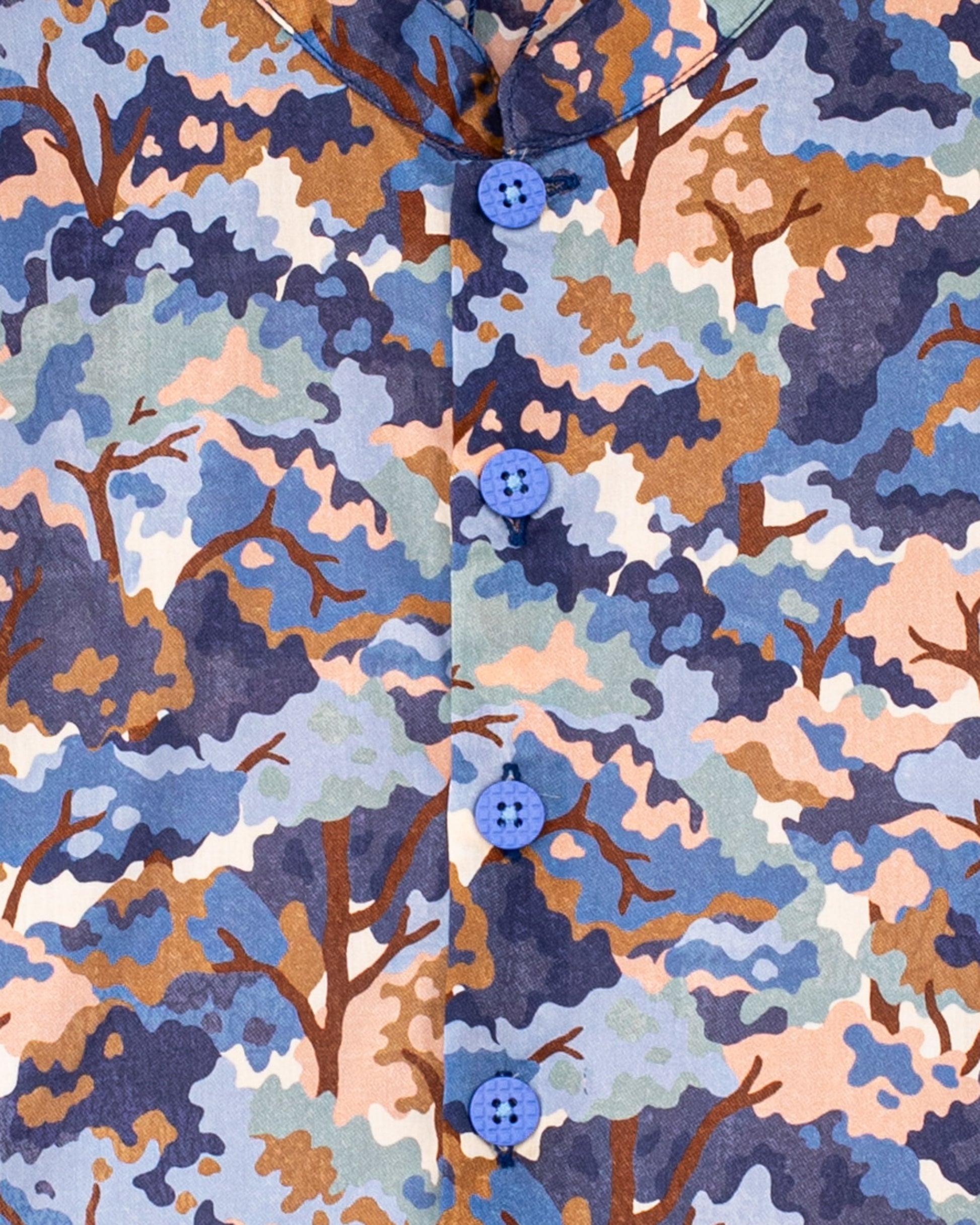 Marlon Liberty Woodland Blue Tunic - Shirt