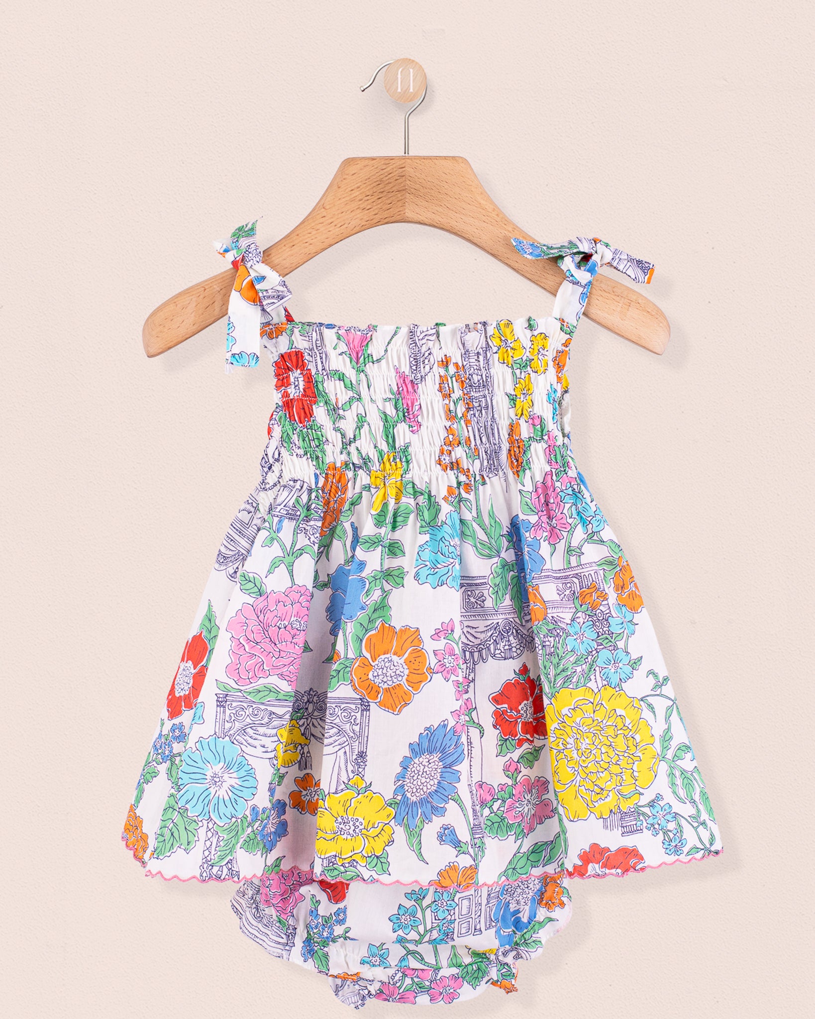 Millie Liberty Chateau Mary Set - Baby Dress