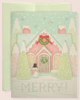 Merry Holiday House Card