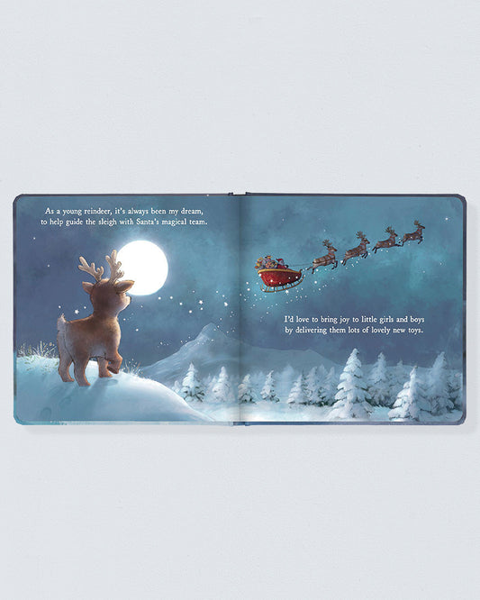 Merry Mitzi Reindeer Christmas Book - Book