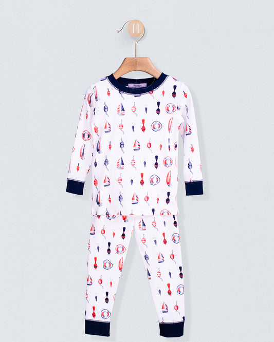 Nantucket Navy 2-Piece Pima Pajama - PAJAMA