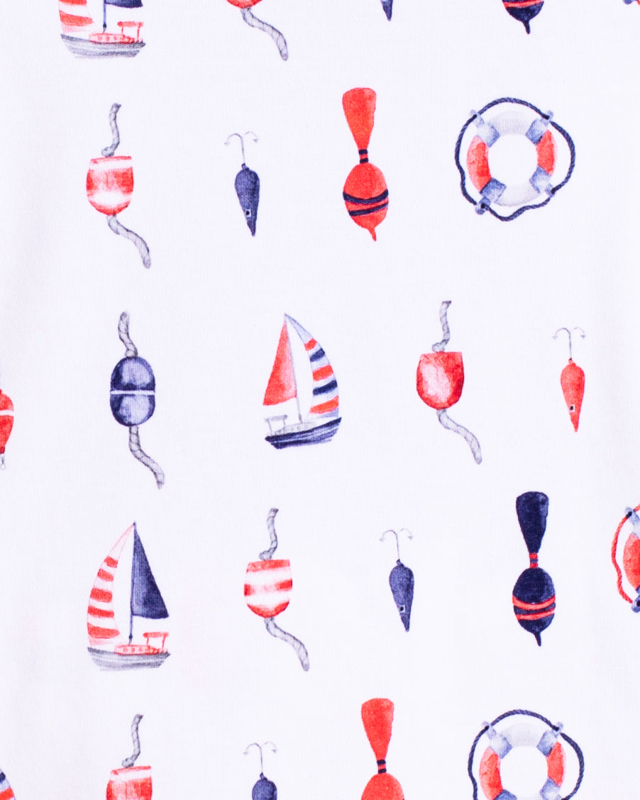 Nantucket Navy 2-Piece Pima Pajama - PAJAMA