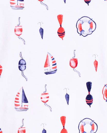 Nantucket Navy 2-Piece Pima Pajama - PAJAMA