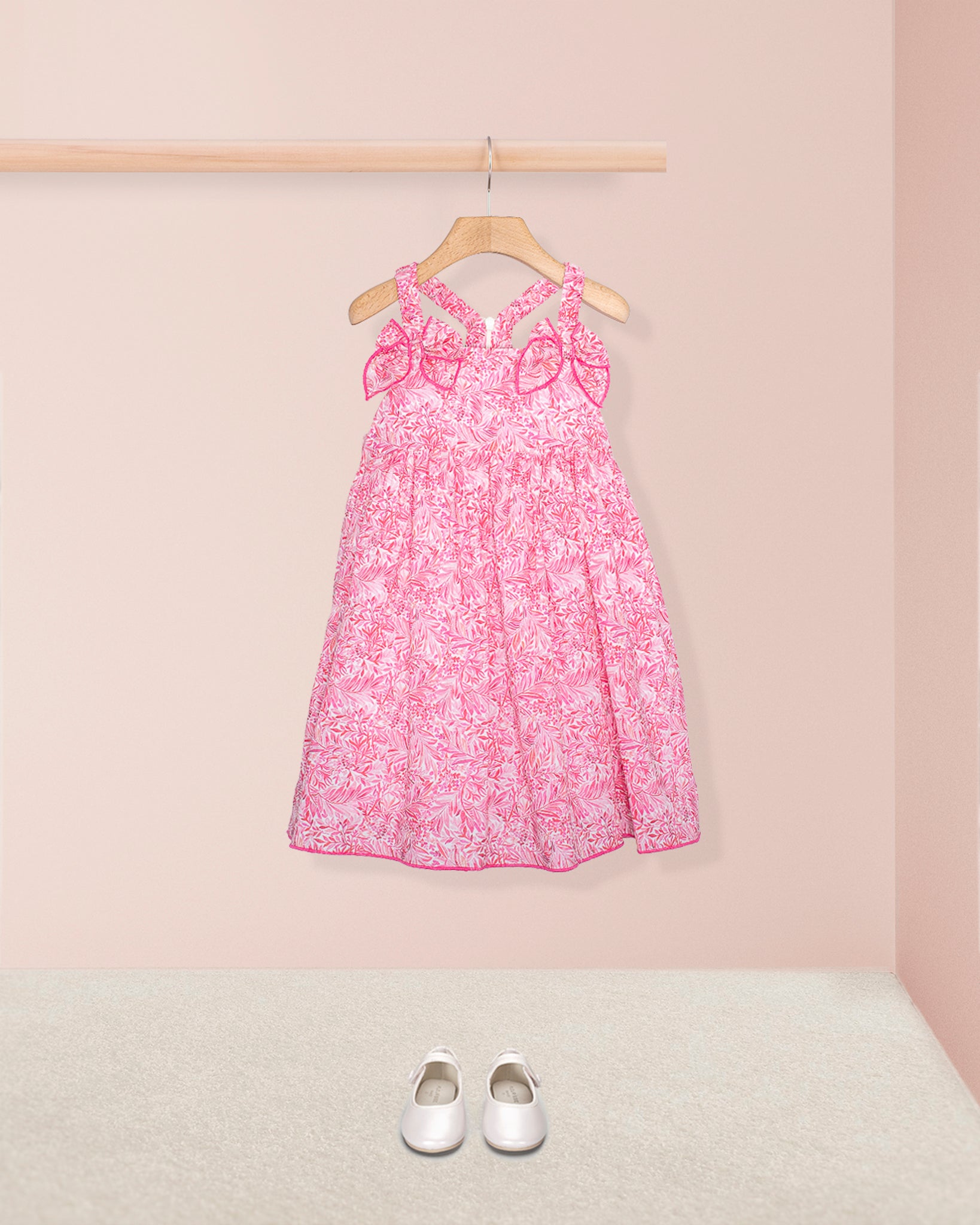 Nantucket Liberty Wallace Garden Pink Sundress - Dress