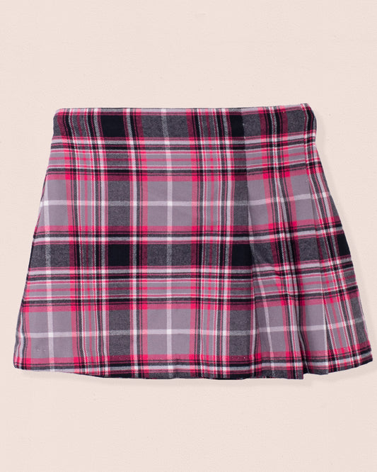 Primrose Flannel Pleated Skirt - skirt