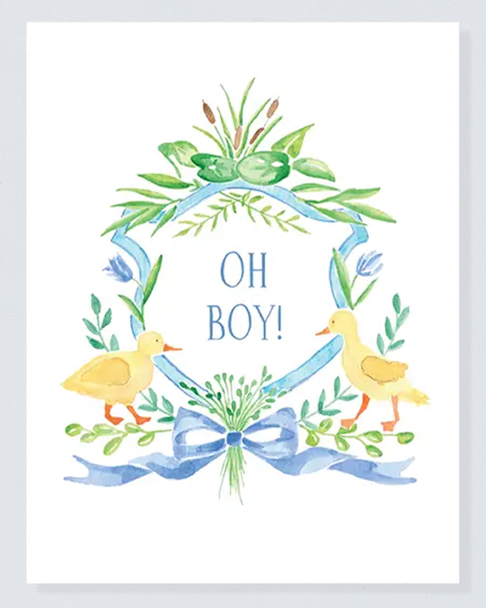 Oh Boy Ducklings Card - Card