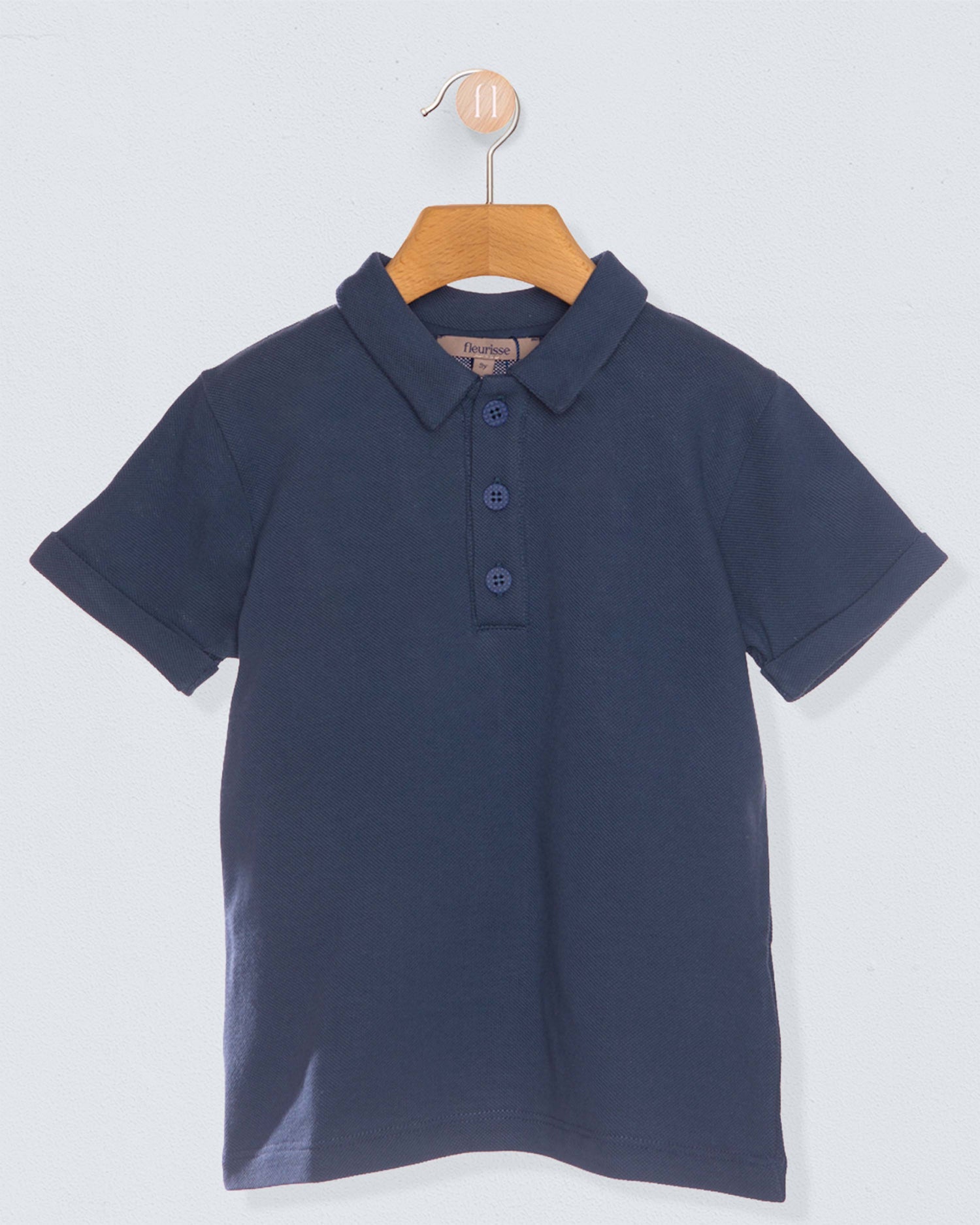 Oscar Polo Shirt Summer Navy Italian Piquet