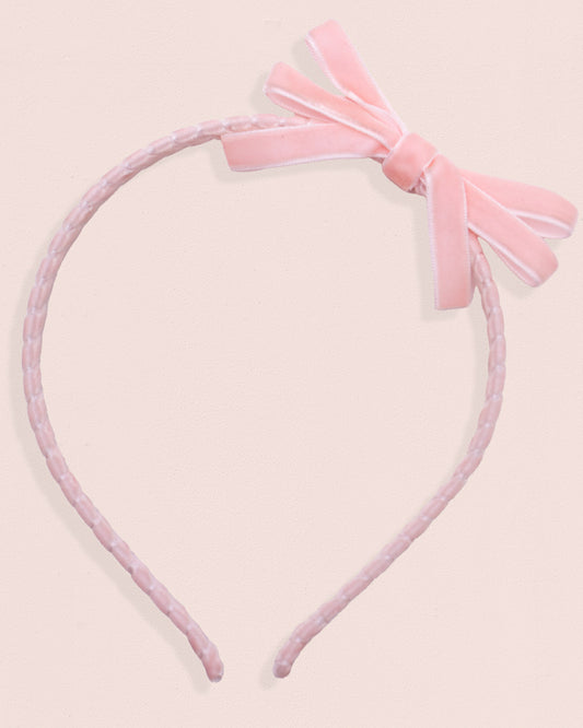 Velvet Headband Thin - Hairbow