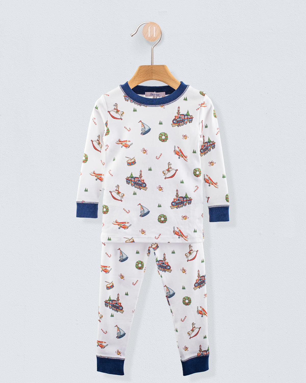 Pima Christmas Toys 2-Piece Pajama