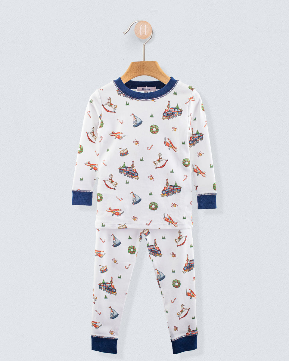Pima Christmas Toys 2-Piece Pajama