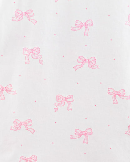 Pretty Bows 2-Piece Pima Pajama - PAJAMA