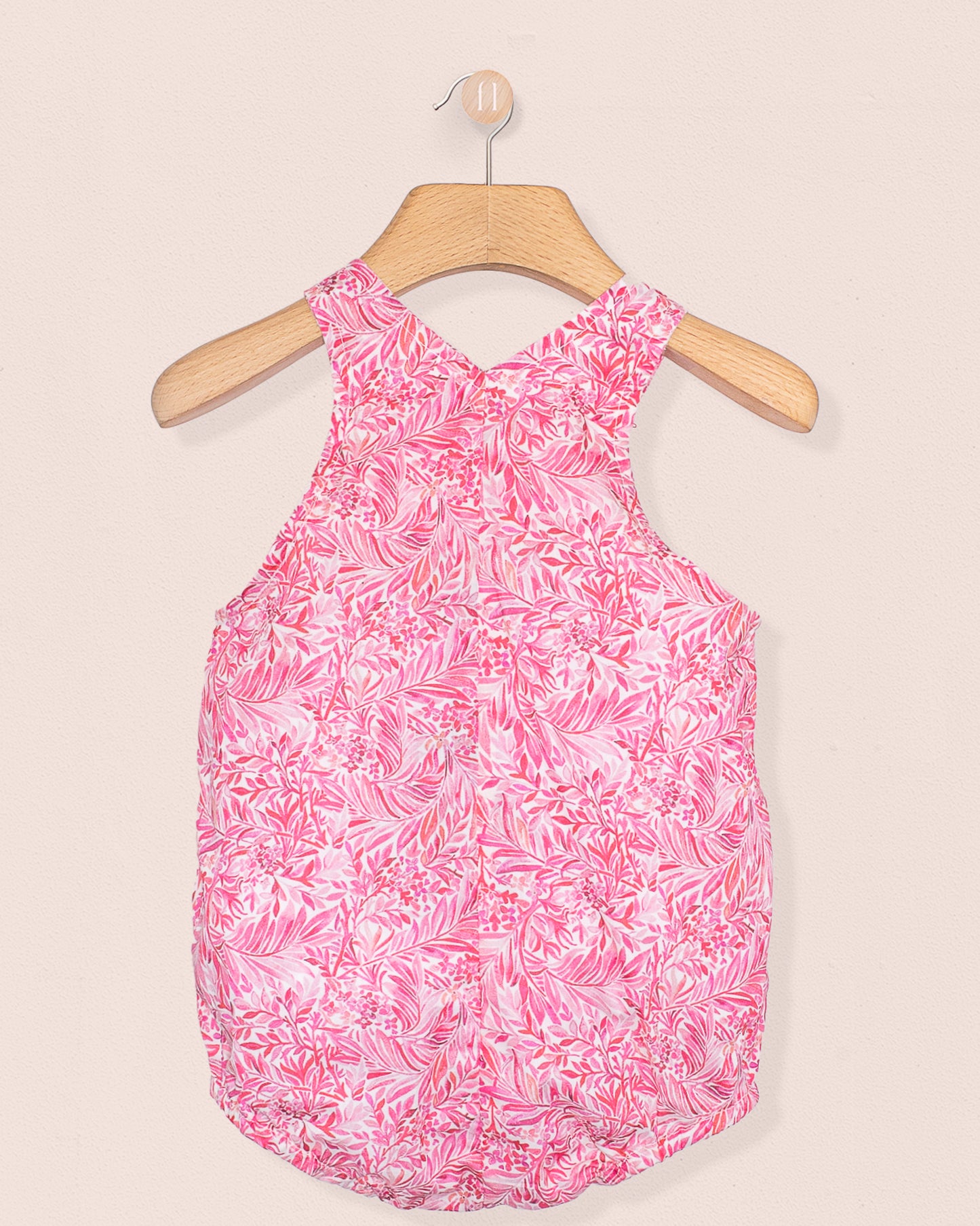 Palm Beach Liberty Wallace Garden Pink Bubble - Romper