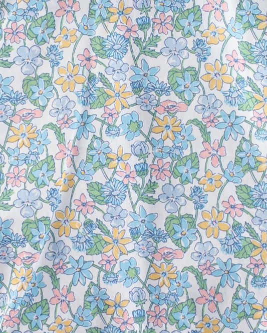 Palm Beach Liberty Carmella Daisy Blue Bubble - Romper