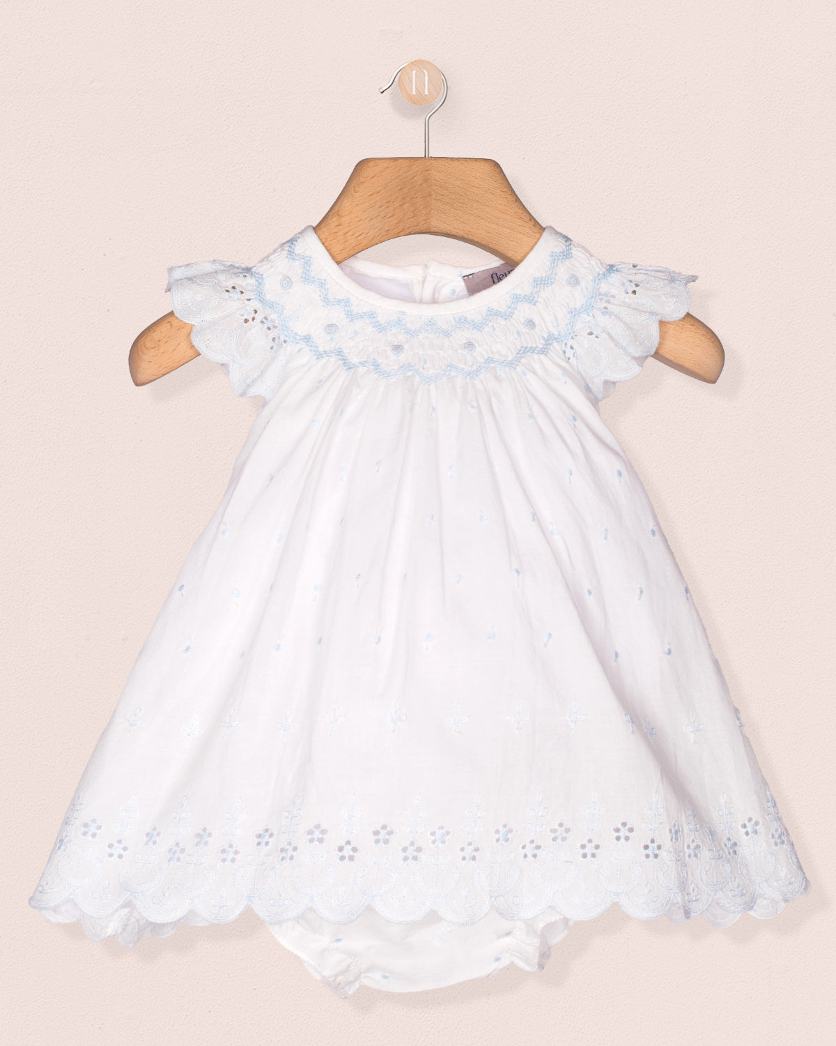 Petite Etoile Provence Eyelet Blue Set