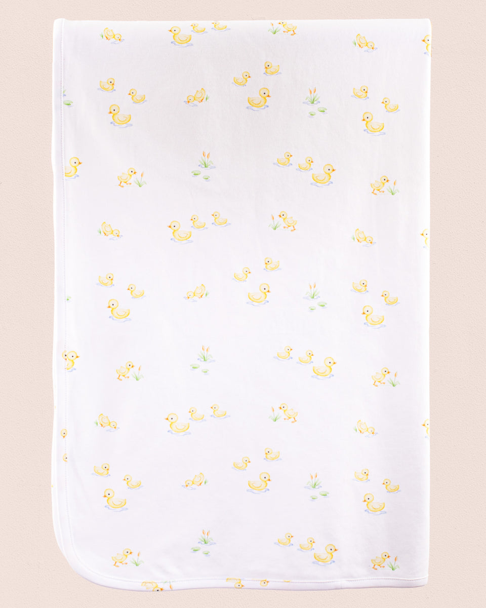 Pima Little Ducklings Receiving Blanket