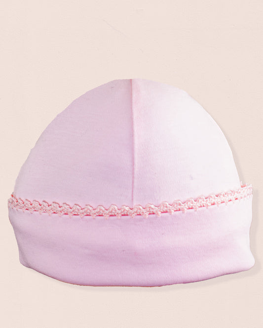 Pima Pink Hat with Pink Trim - Hat