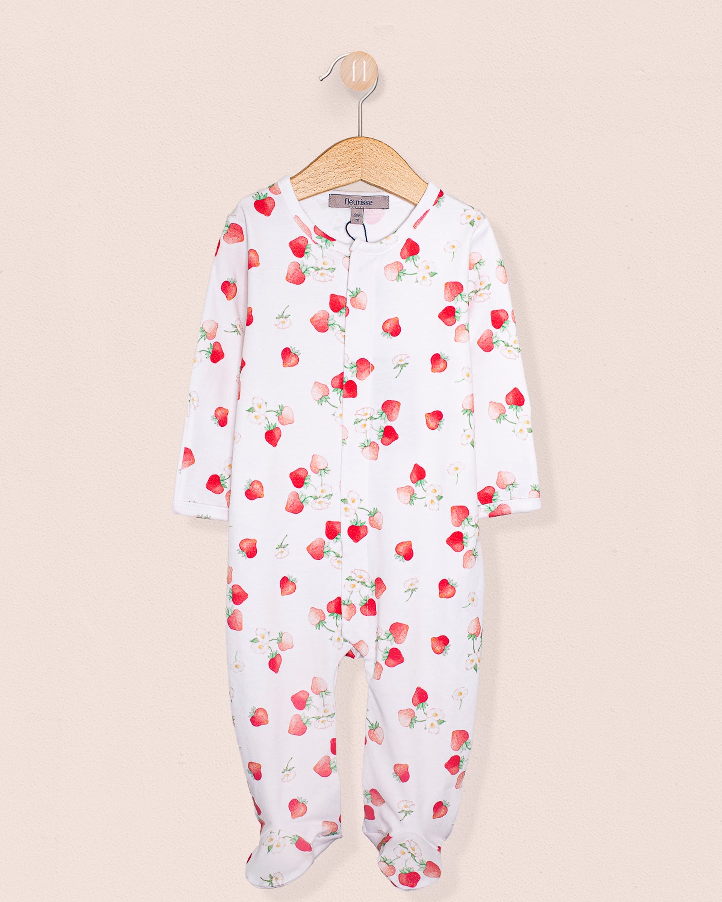 Pima Strawberries Stretchie - Stretchie