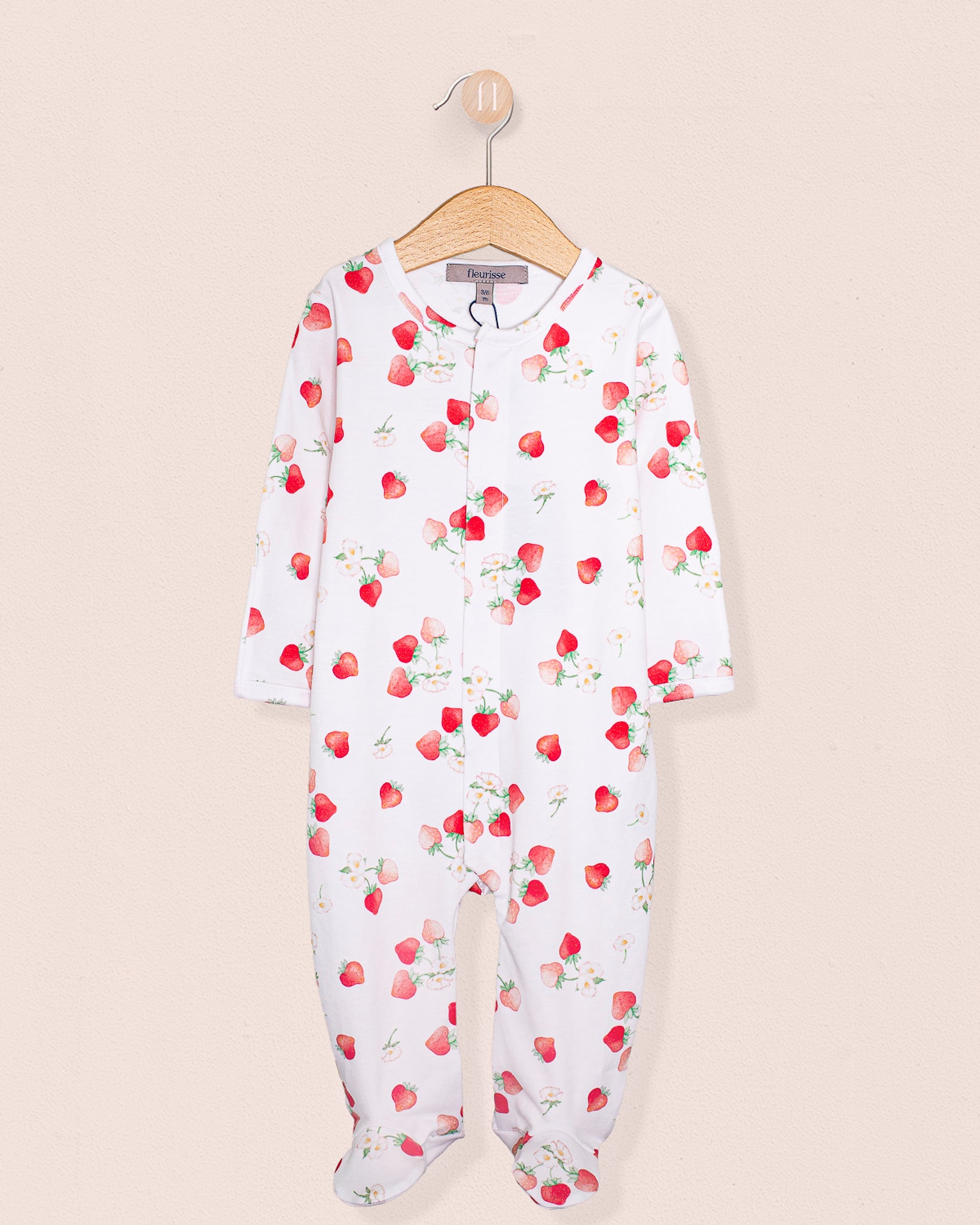 Pima Strawberries Stretchie - Stretchie