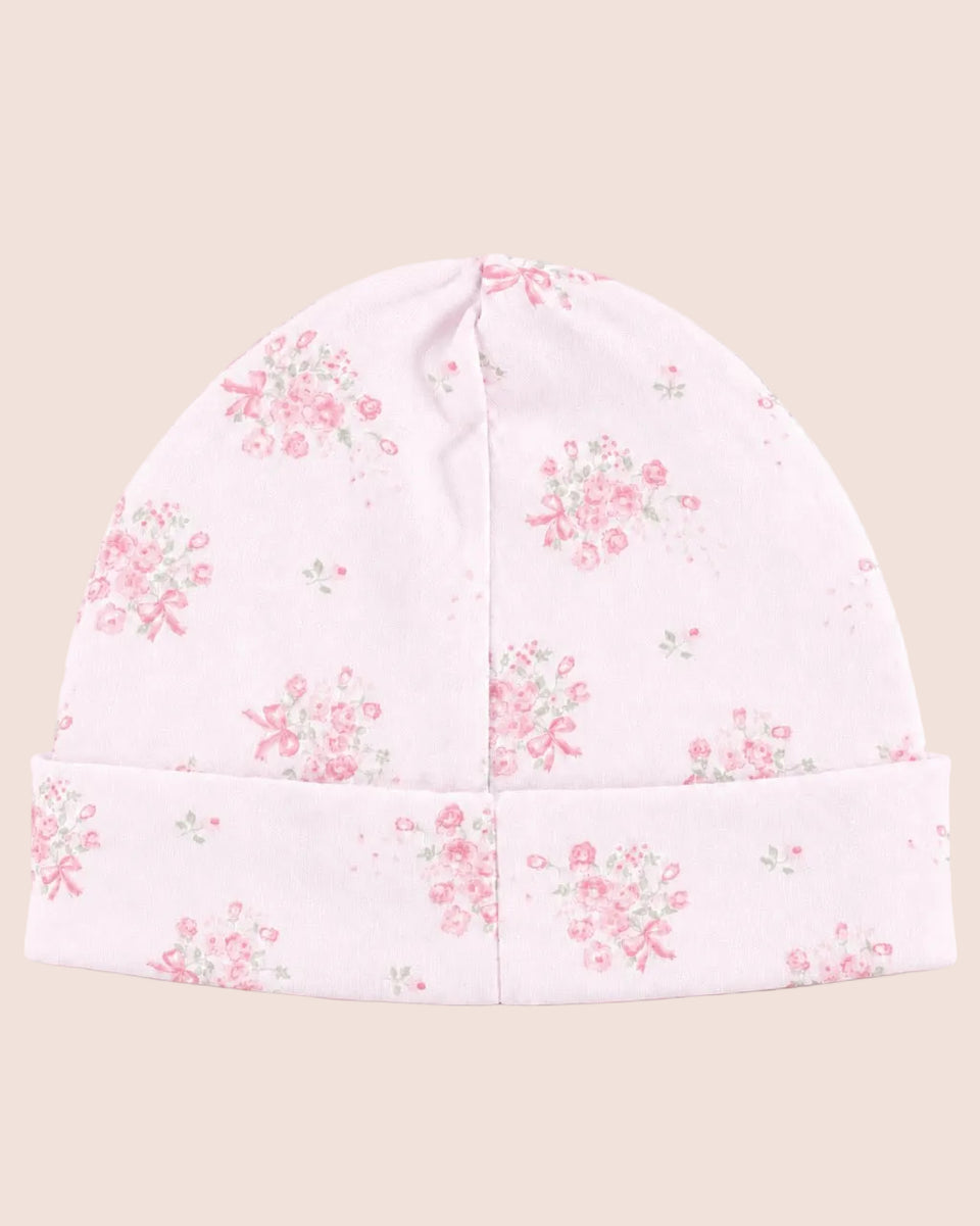 Pima Tiny Pink Roses Hat
