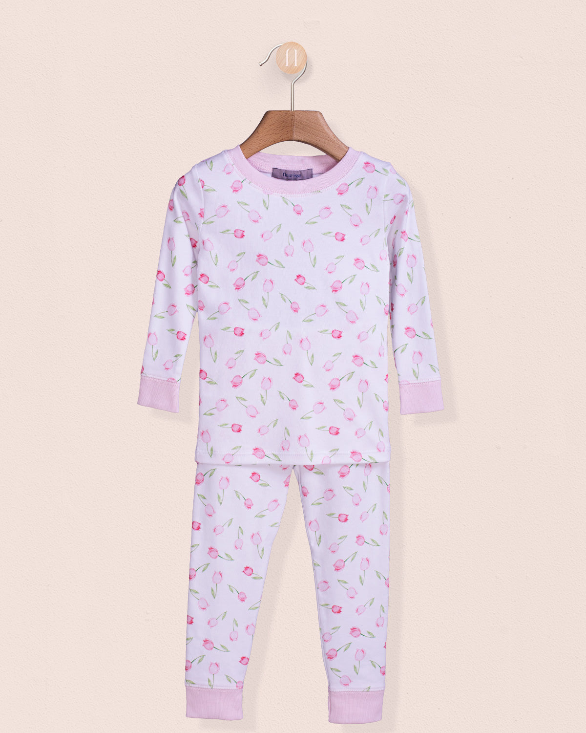 Tulips 2-Piece Pima Pajama - PAJAMA