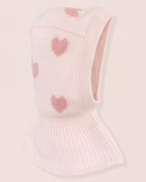 Hearts Cashmere Pink Cagoule