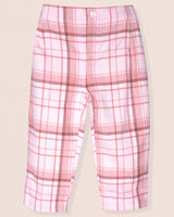 Maddy Pink Plaid Flannel Pant