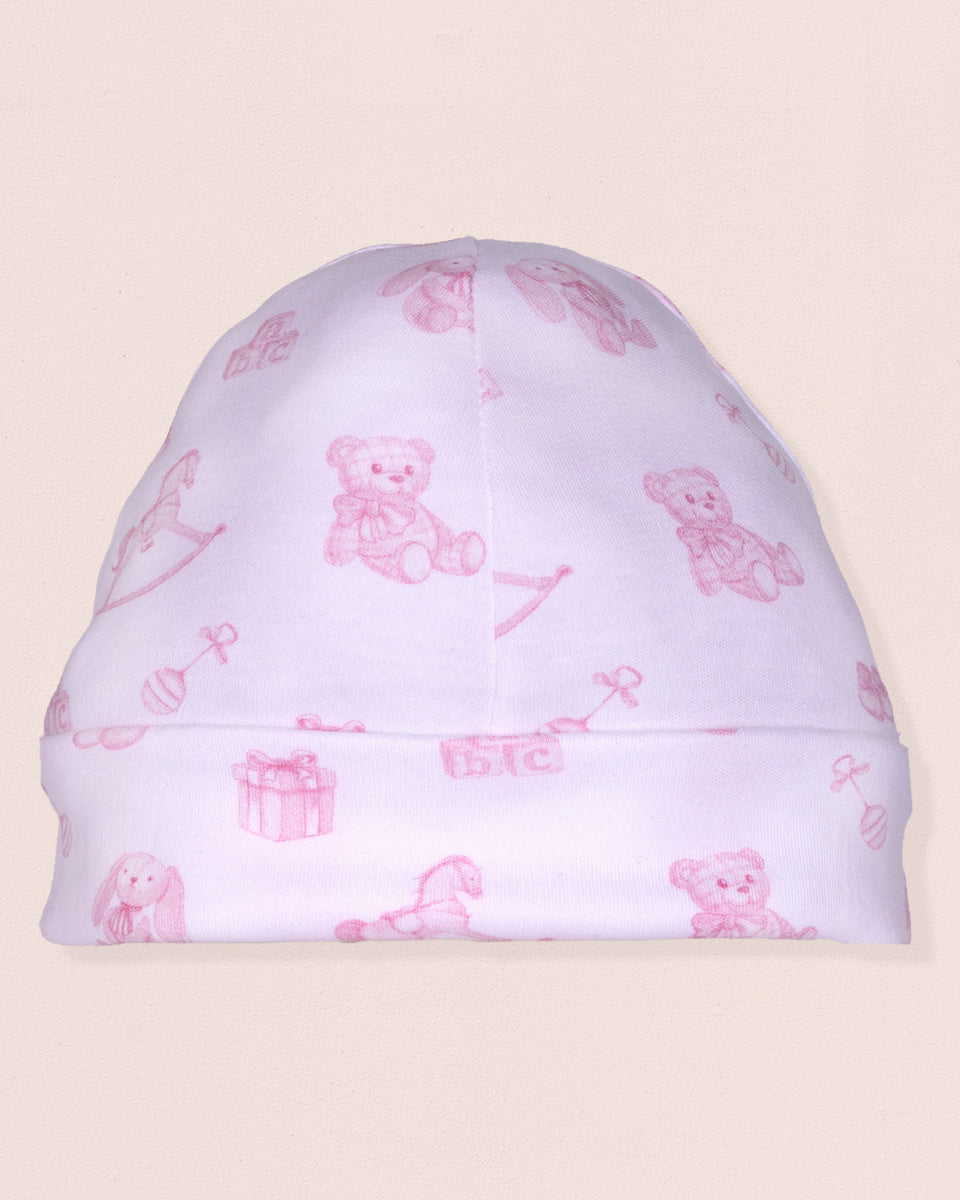 Pima Tiny Baby Toys Pink Hat