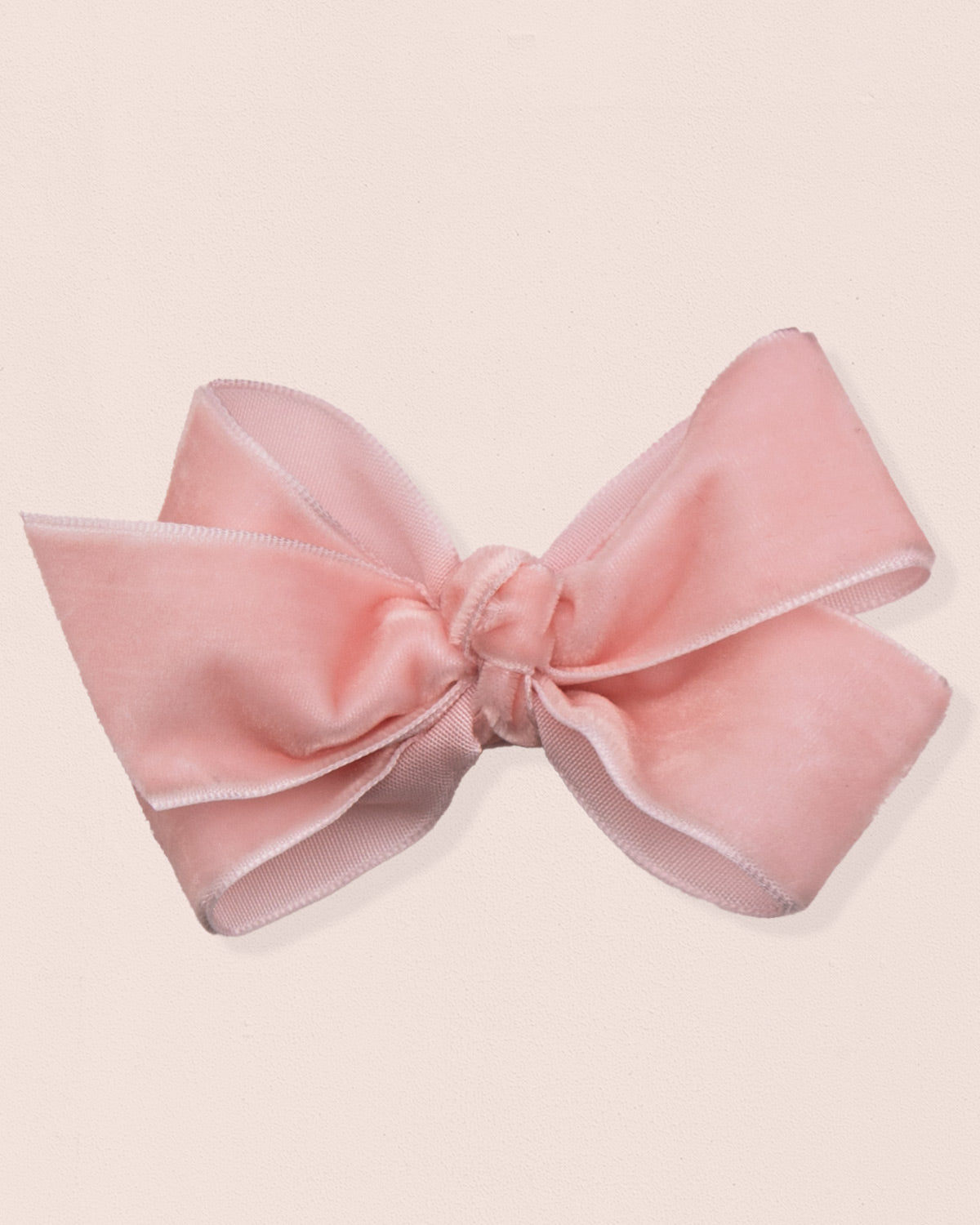 Hairbow 8cm Pink Velvet