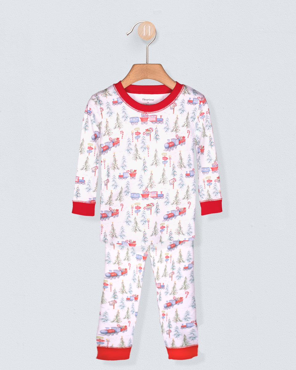 Pima Christmas Polar Express 2-Piece Pajama