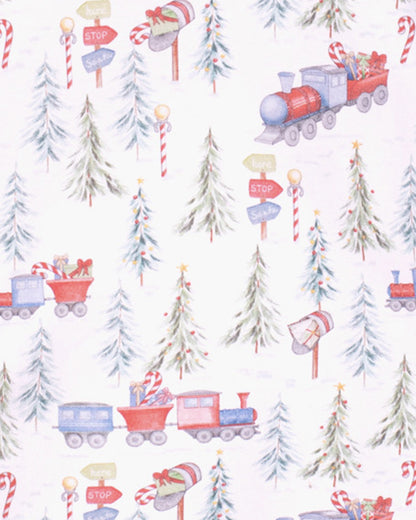 Pima Christmas Polar Express 2-Piece Pajama