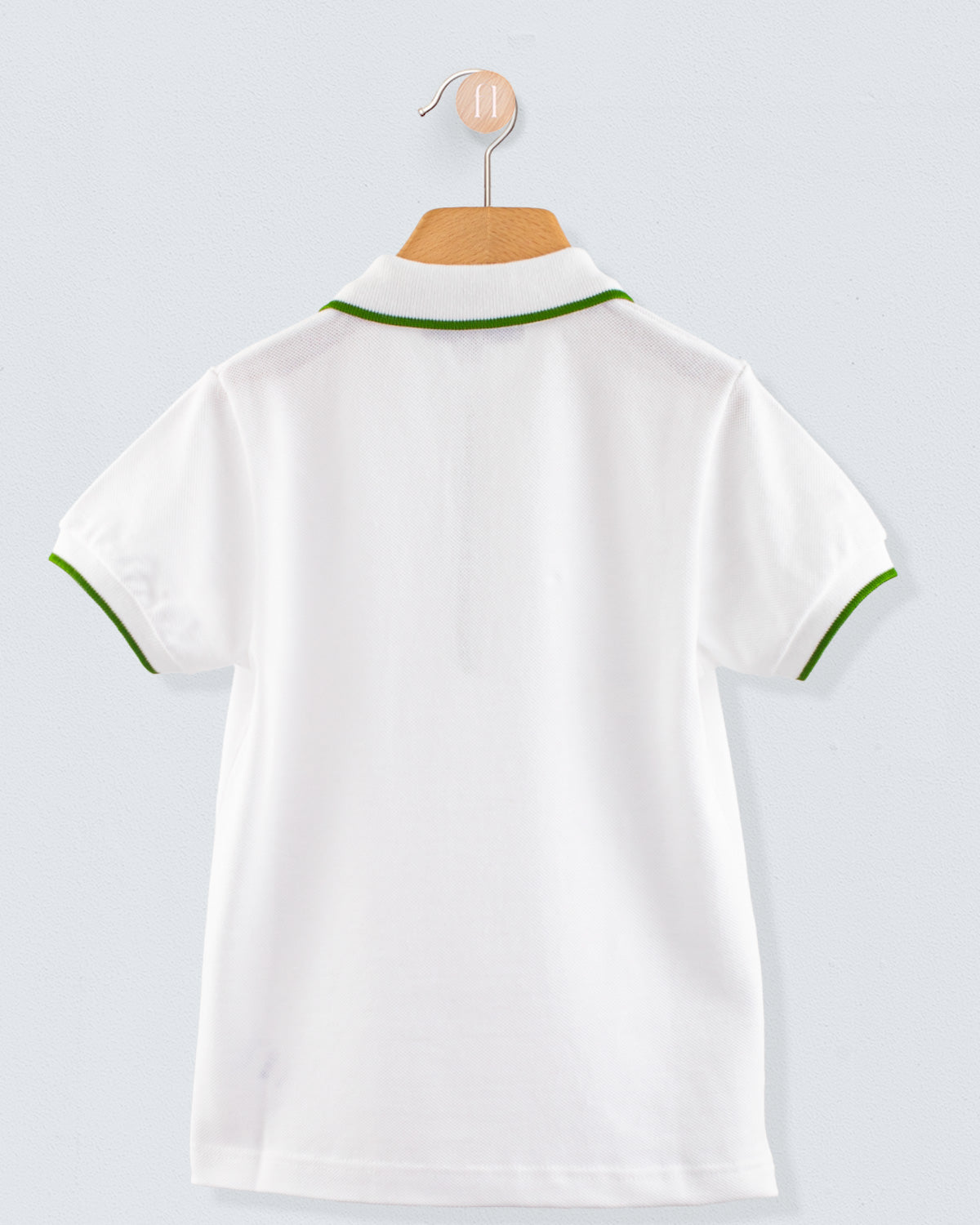 Polo Short Sleeve Italian Moss Trim Piquet - Shirt