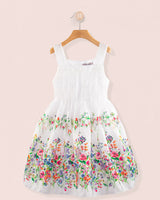 Portofino Italian White Bouquet Dress