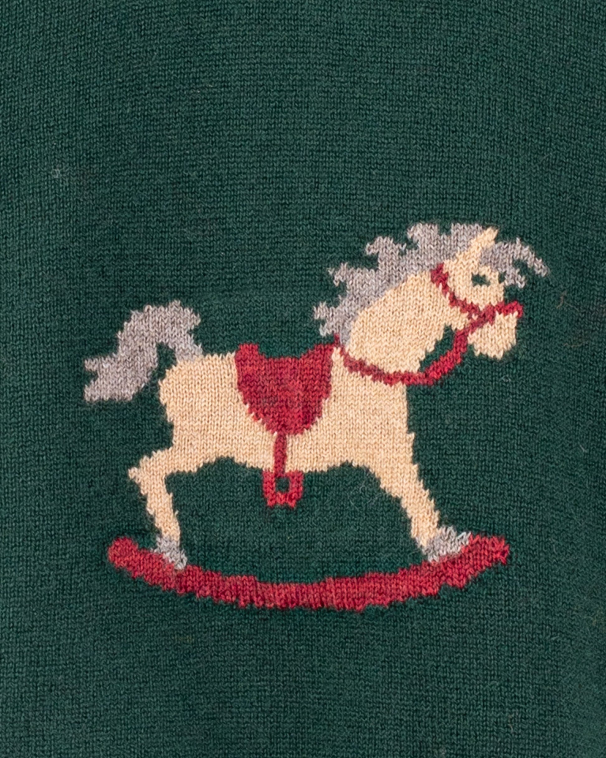 Rocking Horse Hunter Wool Sweater - Sweater