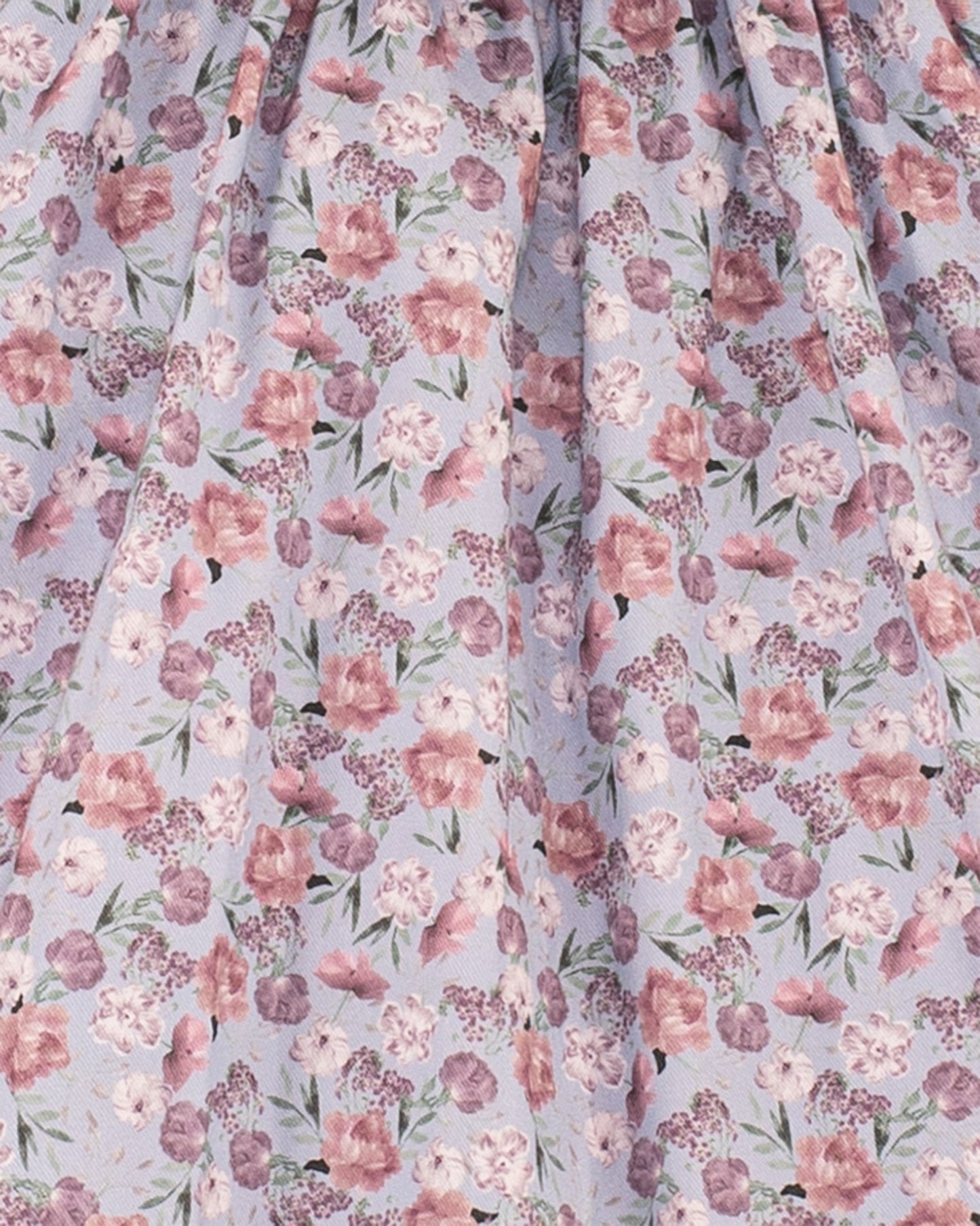 Rose French Slate Bouquet Twill A-Line Dress - Baby Dress