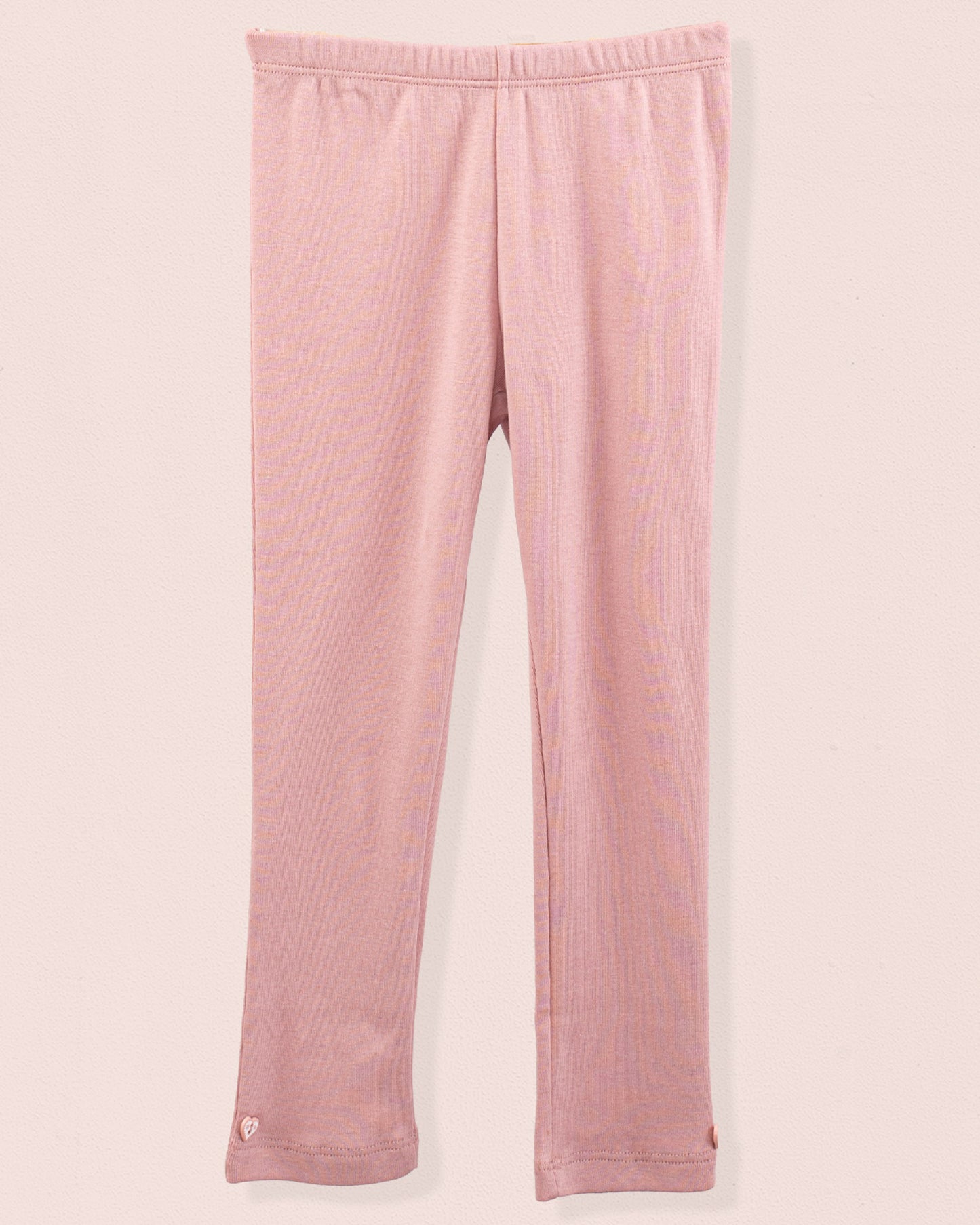 Italian Brushed Cotton Rose Legging - Jersey